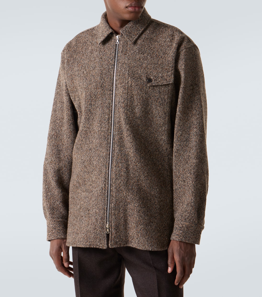 Surchemise en tweed | Dries Van Noten