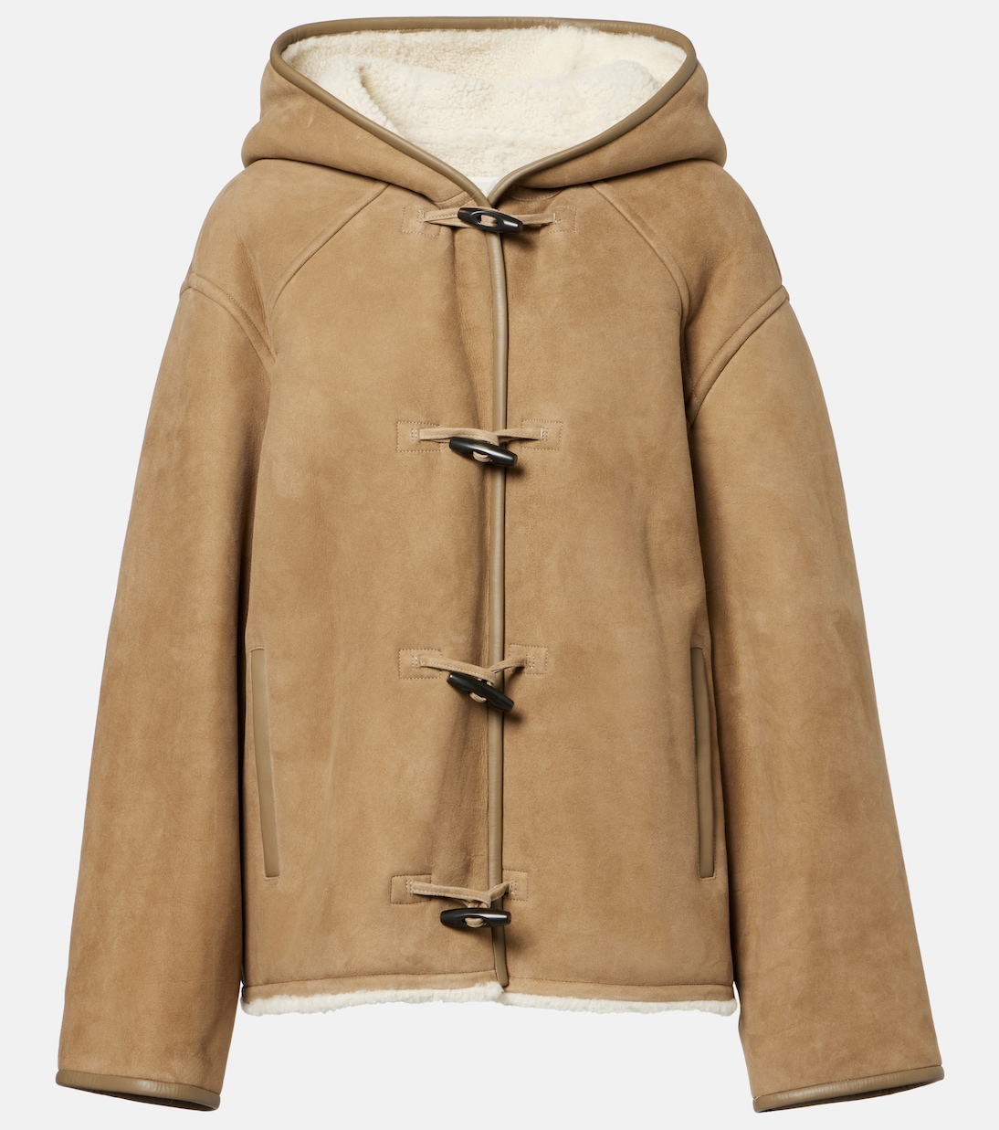 Wendbare Jacke aus Leder und Shearling | Yves Salomon