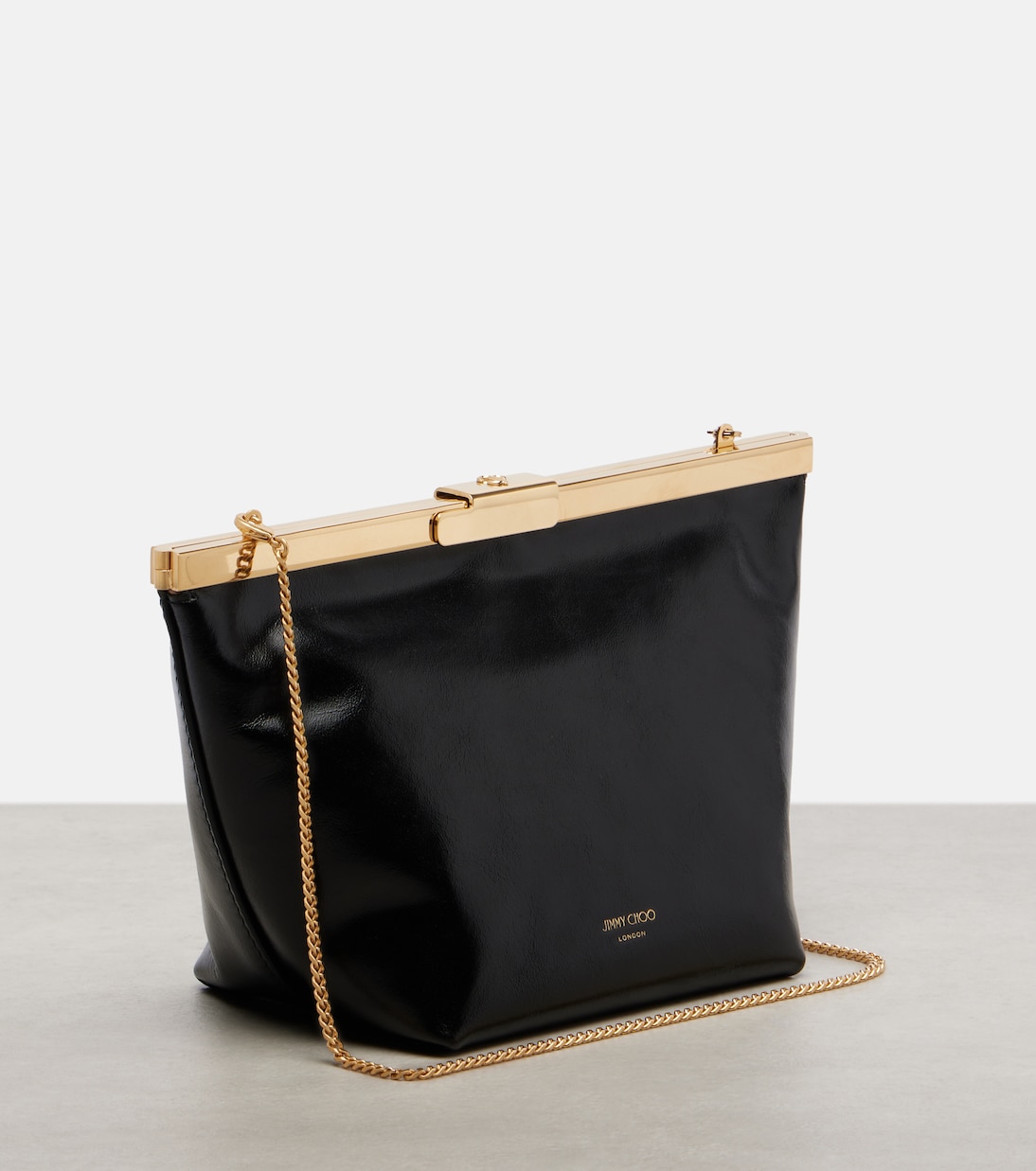 Ganache Small leather clutch | Jimmy Choo