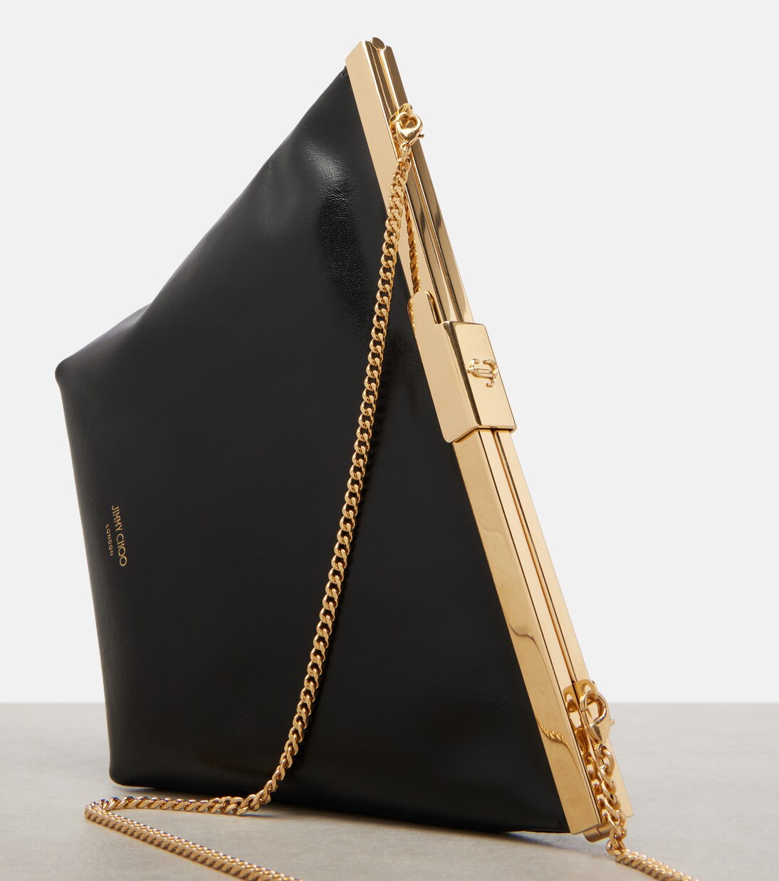 Ganache Small leather clutch | Jimmy Choo