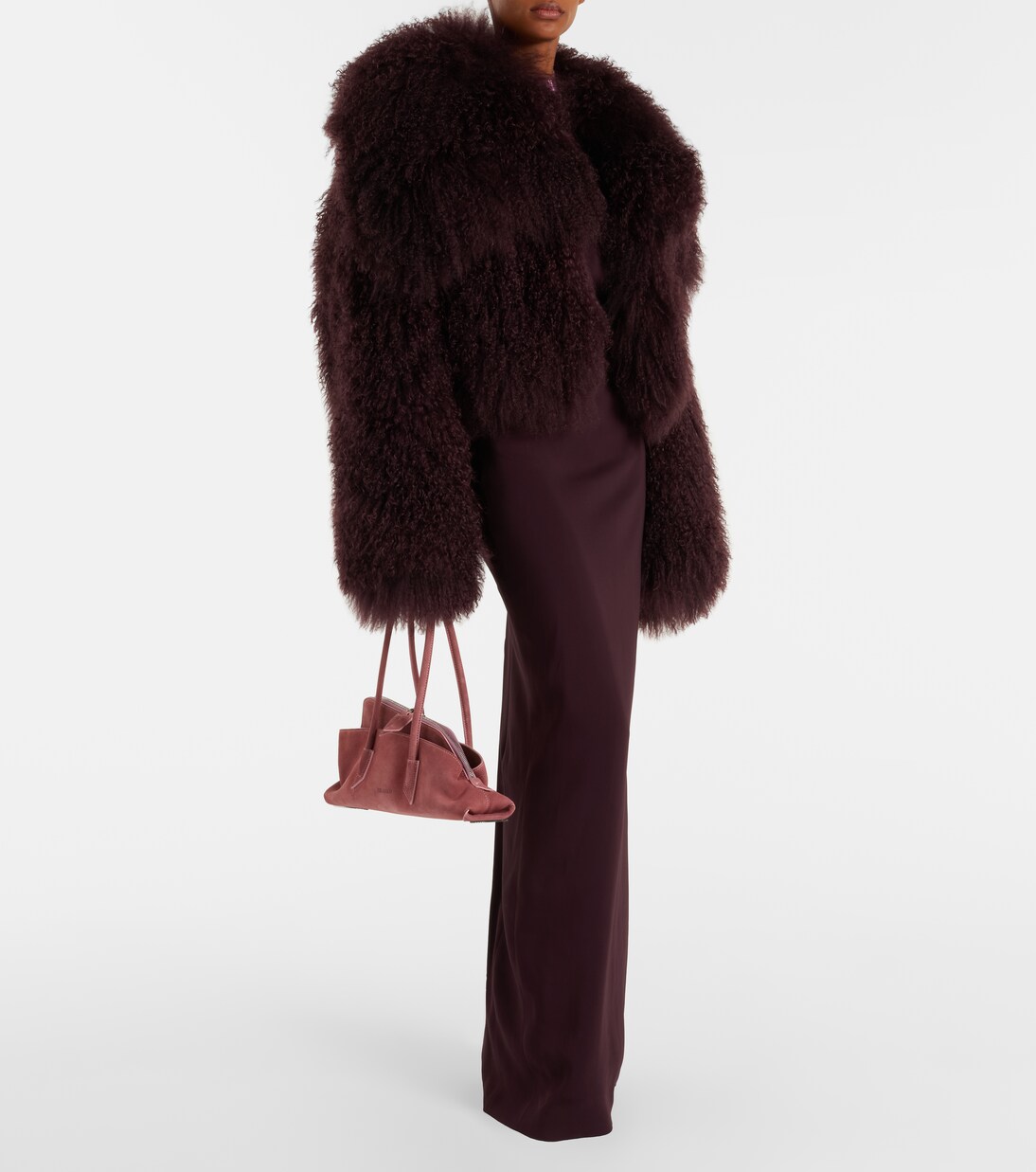 La Passeggiata Small suede tote bag | The Attico