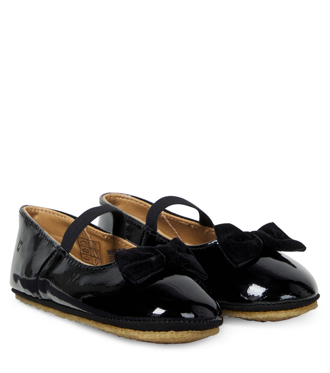 Rosen patent leather Mary Jane flats | Wheat