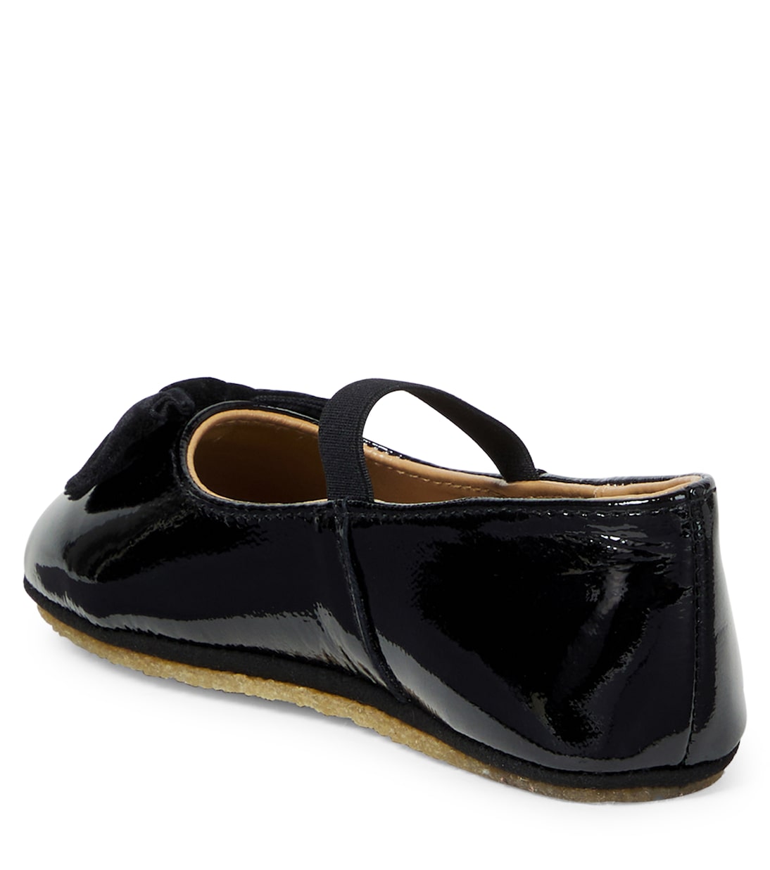 Rosen patent leather Mary Jane flats | Wheat