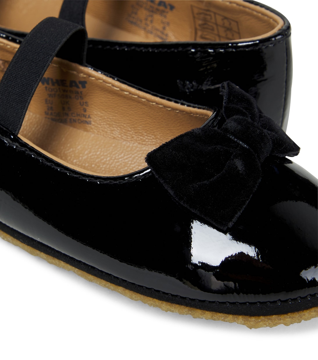 Rosen patent leather Mary Jane flats | Wheat