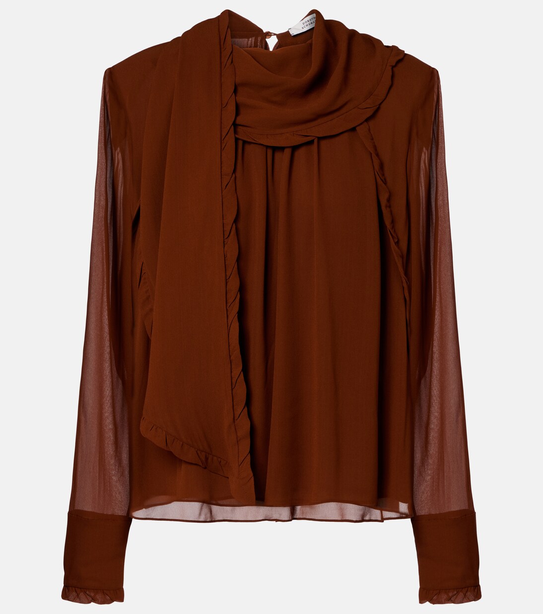 Sheer Twist georgette blouse | Dorothee Schumacher