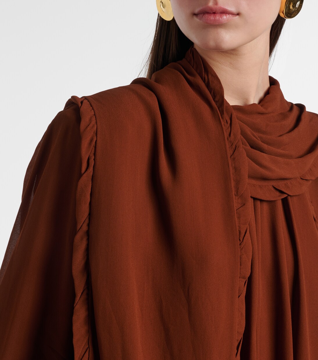 Sheer Twist georgette blouse | Dorothee Schumacher