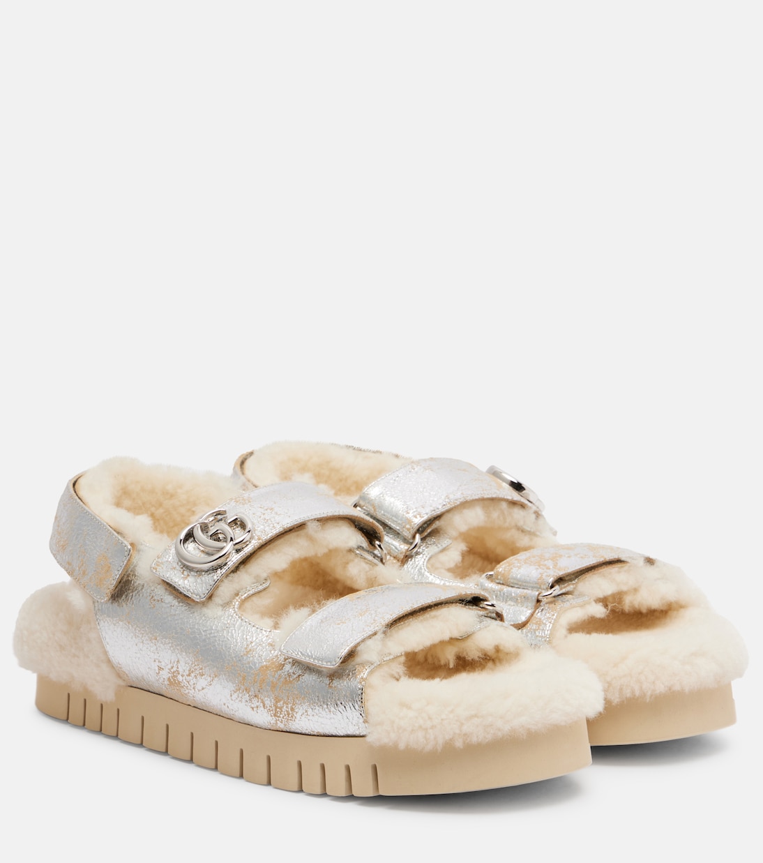Sandales New Marmont GG en cuir | Gucci