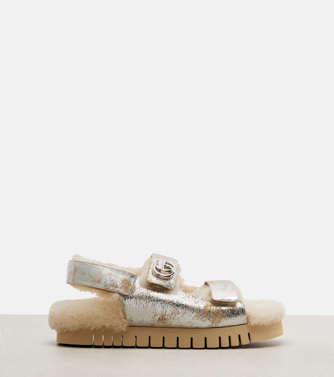 Sandales New Marmont GG en cuir | Gucci