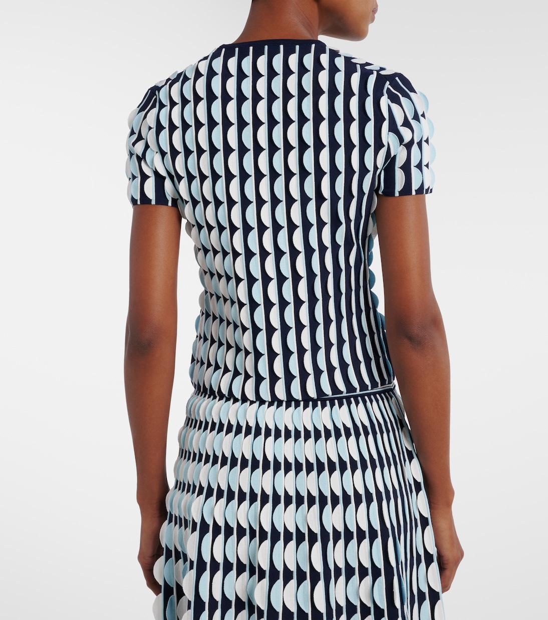 Kendra knitted scalloped top | Simkhai