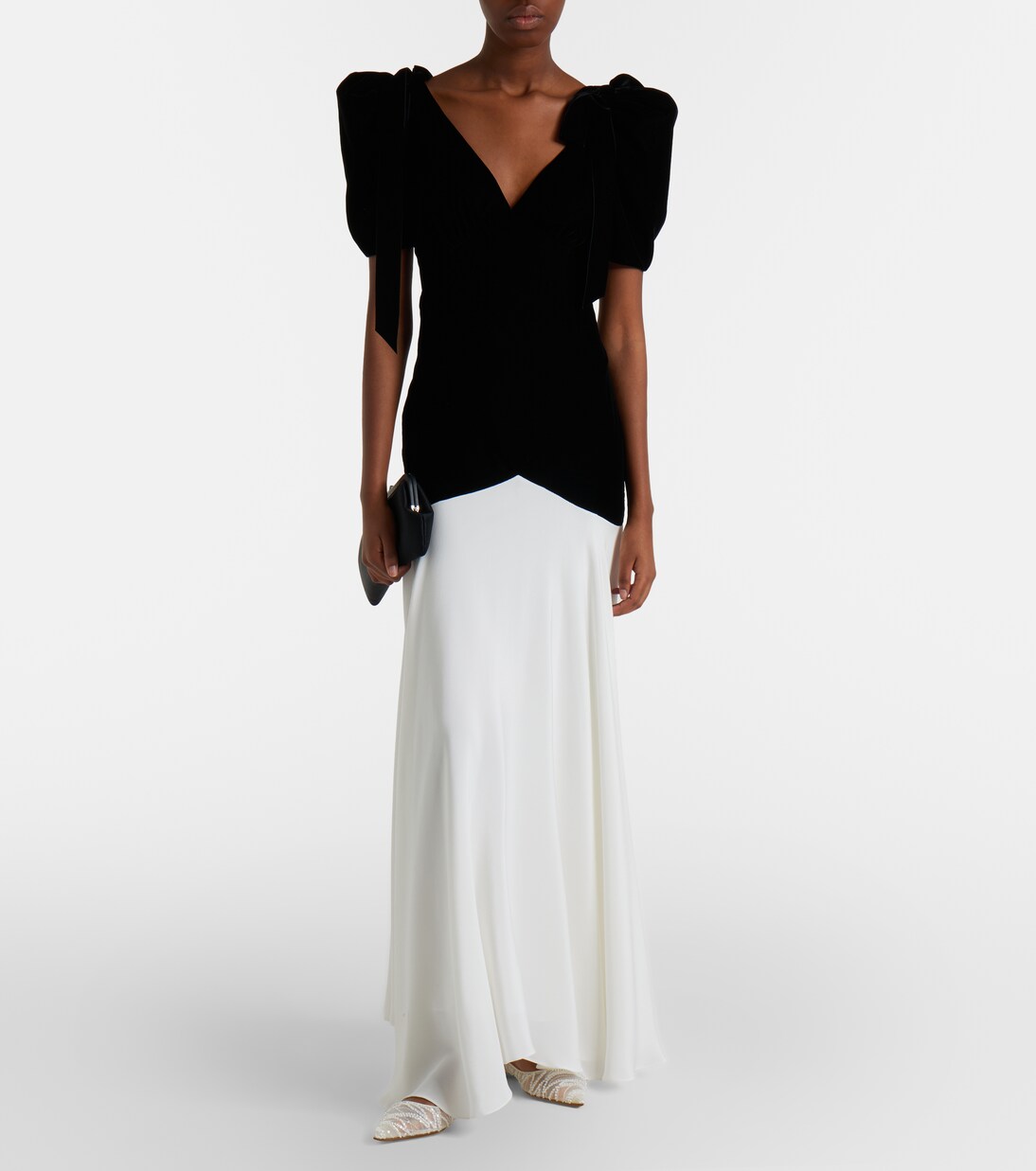 Love embellished mesh ballet flats | Jimmy Choo