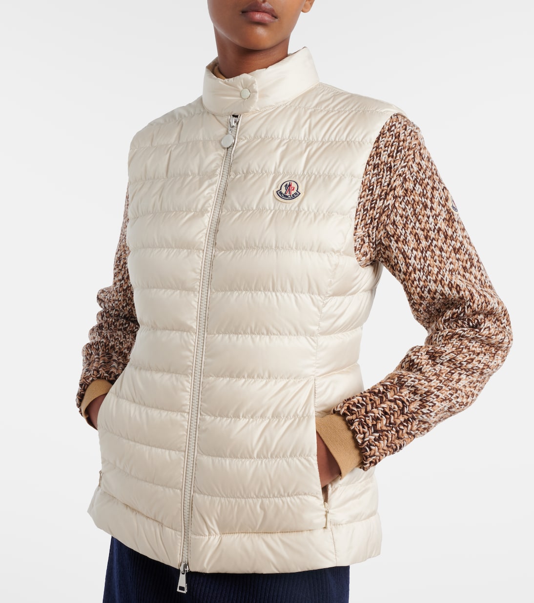 Chaleco de plumas con logo | Moncler