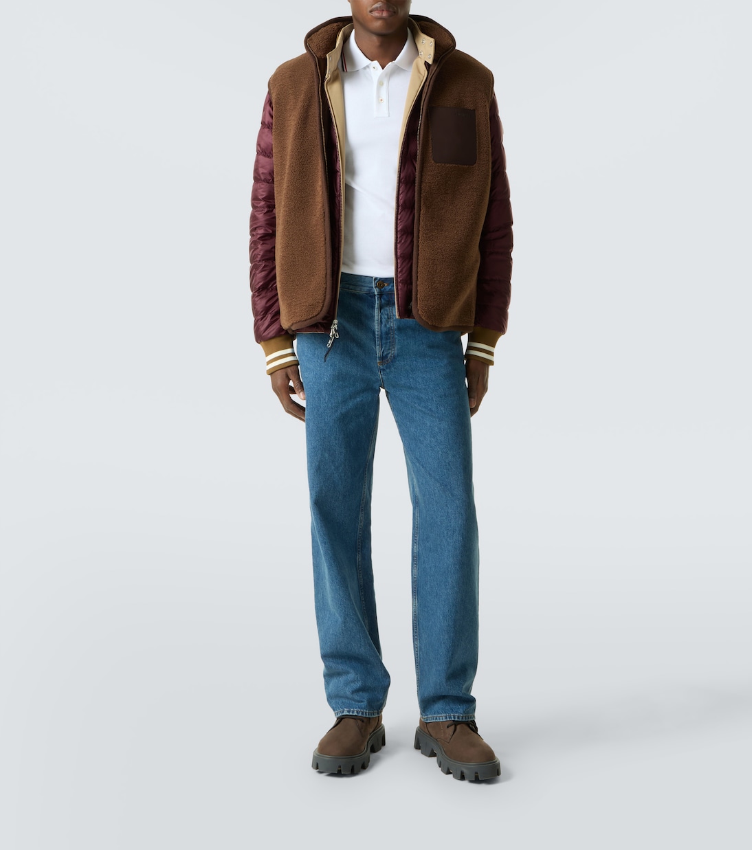 Permanent cotton jersey polo shirt | Moncler