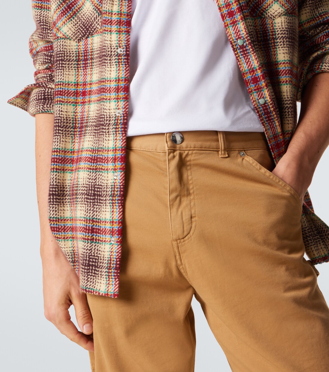 Cotton straight pants | Moncler