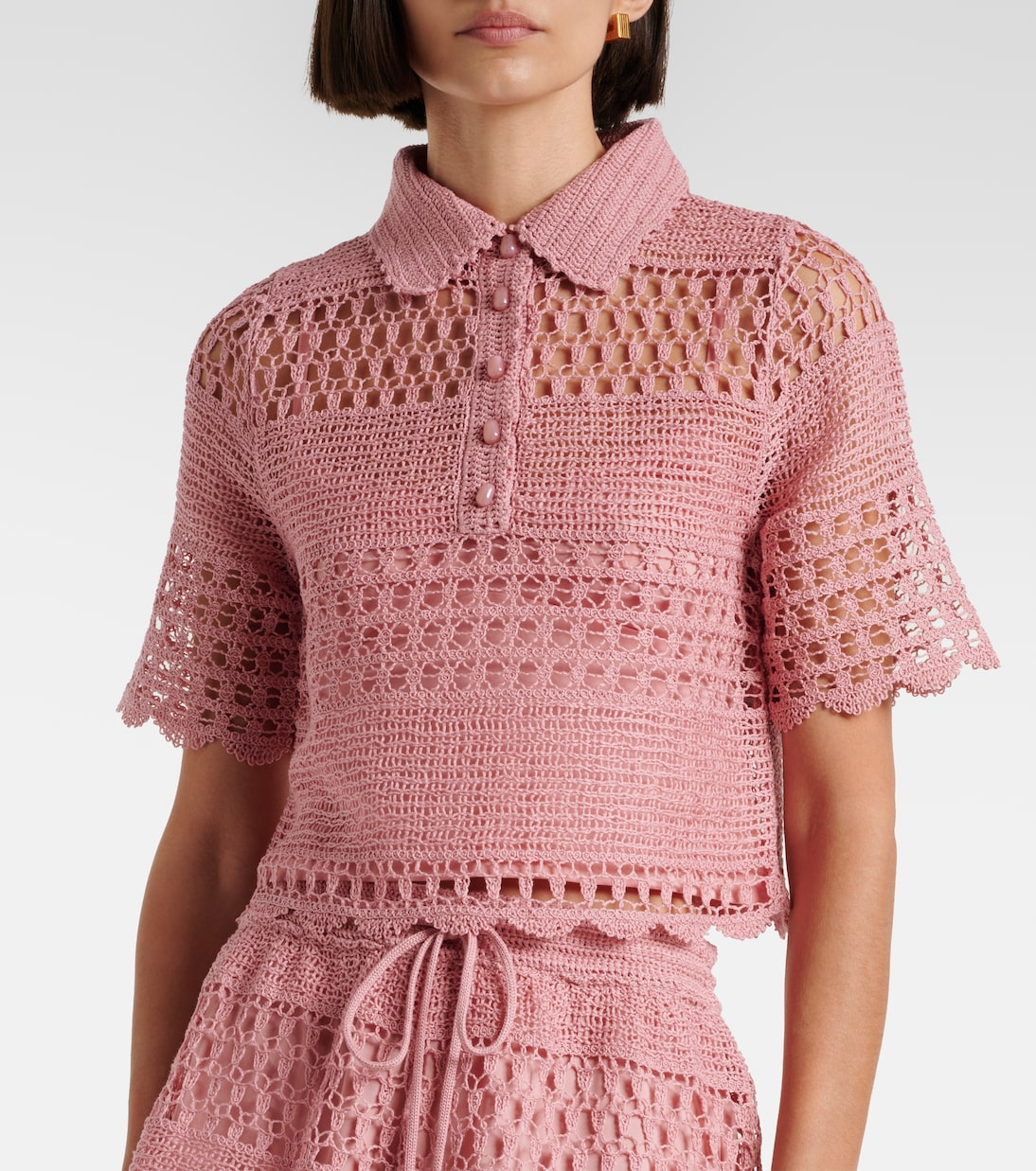 Wanderlust crochet cotton-blend top | Zimmermann