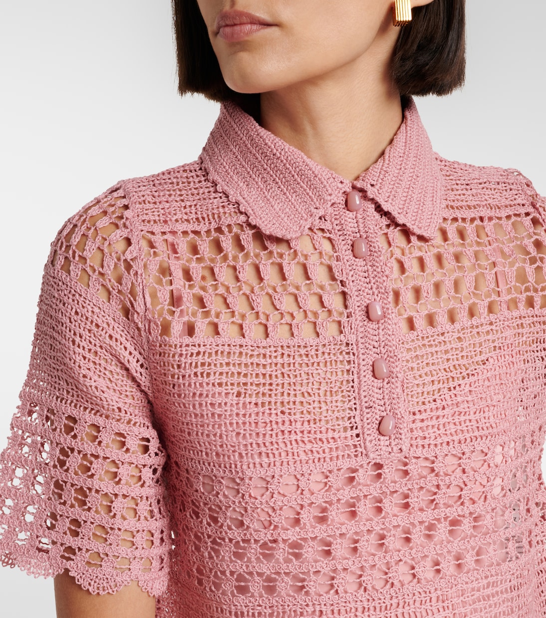 Wanderlust crochet cotton-blend top | Zimmermann