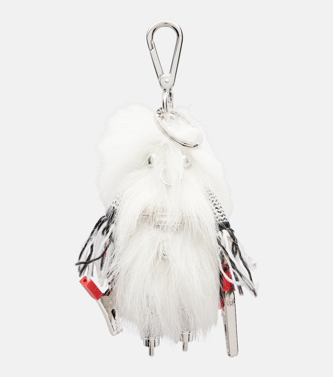 Rufus stainless steel keychain | Prada