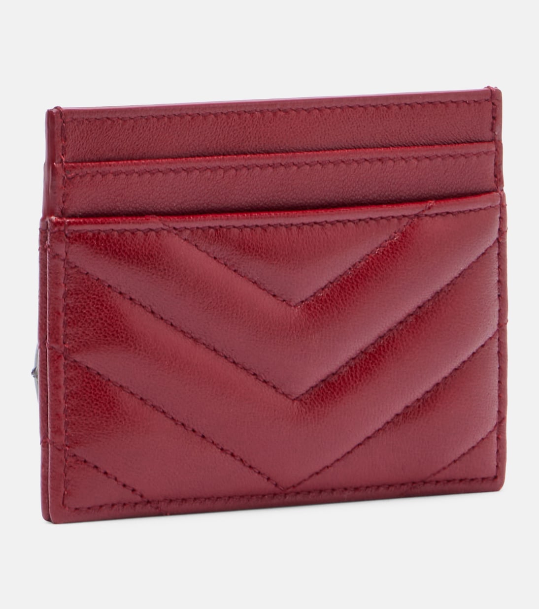 Cassandre matelassé leather card holder | Saint Laurent