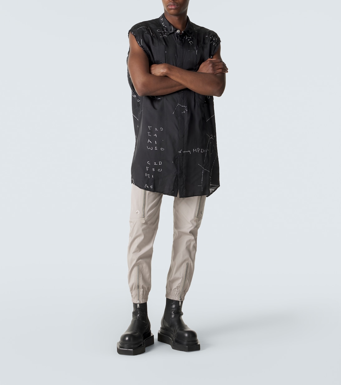 Jumbo printed shirt | Rick Owens