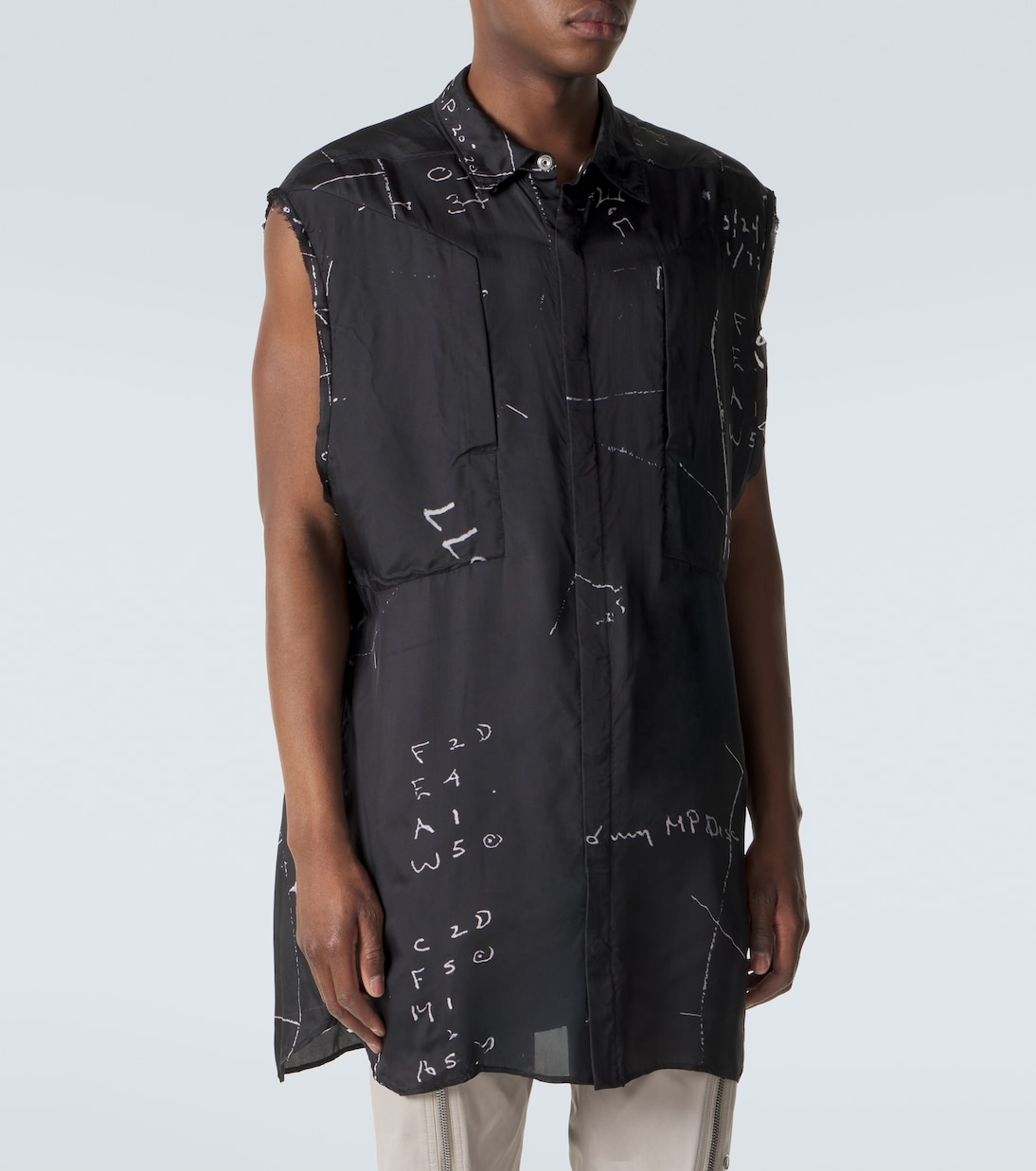 Jumbo printed shirt | Rick Owens