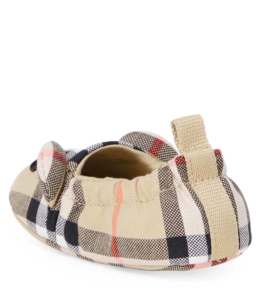 Baby Burberry Check canvas slip-on shoes | Burberry Kids