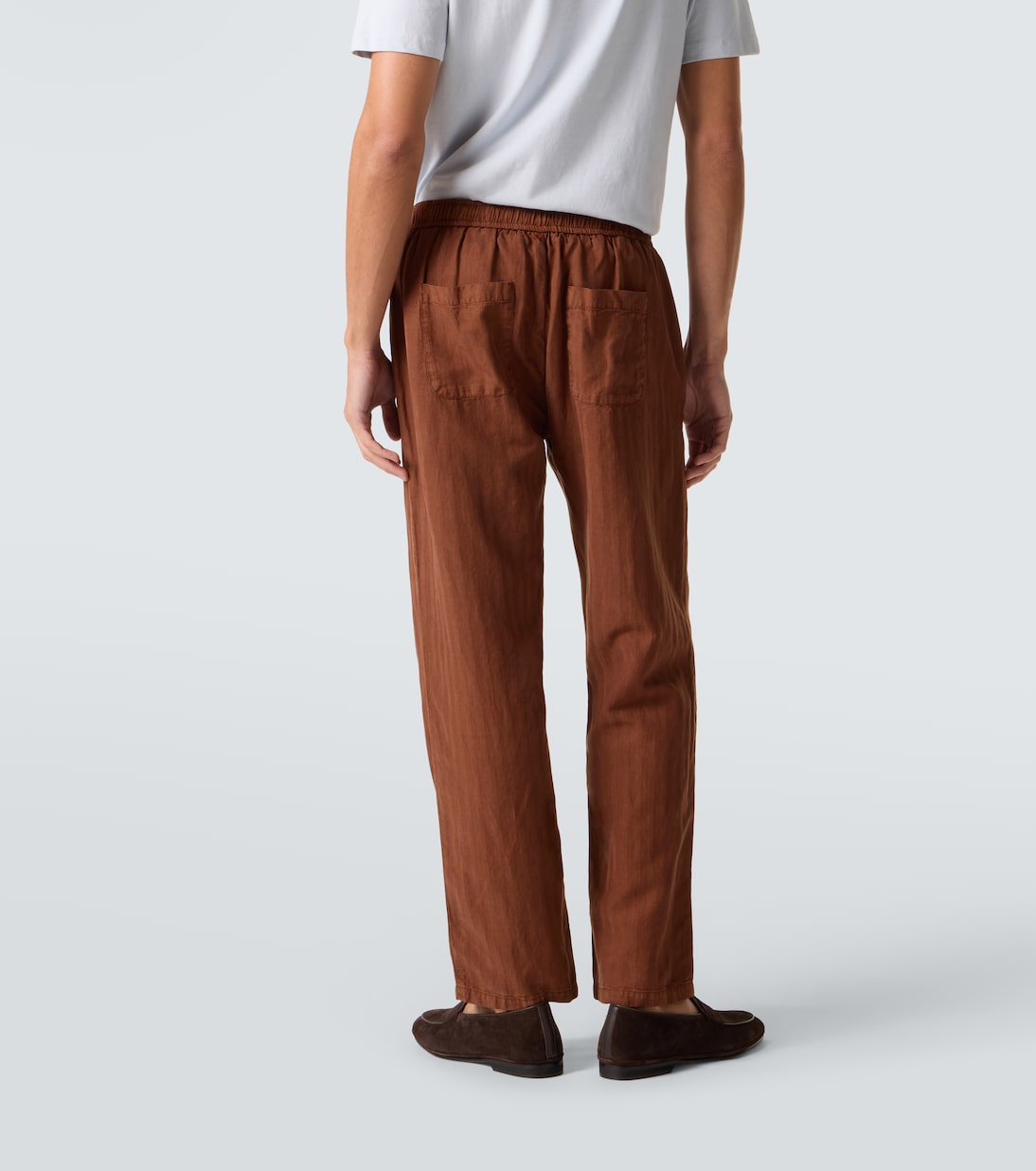 Mendes herringbone straight pants | Frescobol Carioca