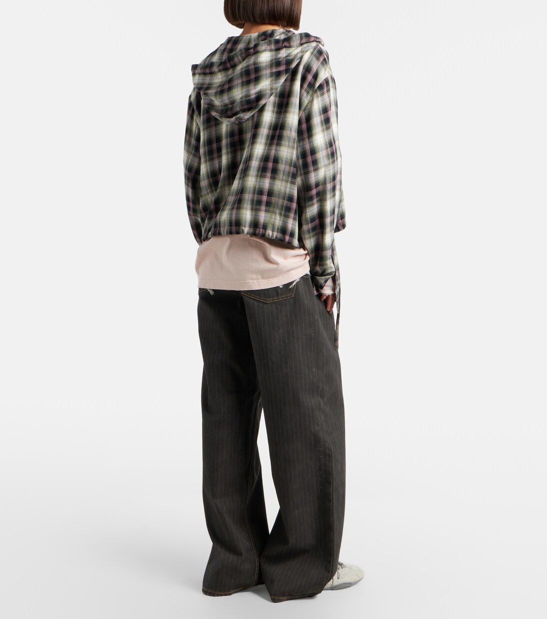 1981白条纹阔腿牛仔裤 | Acne Studios