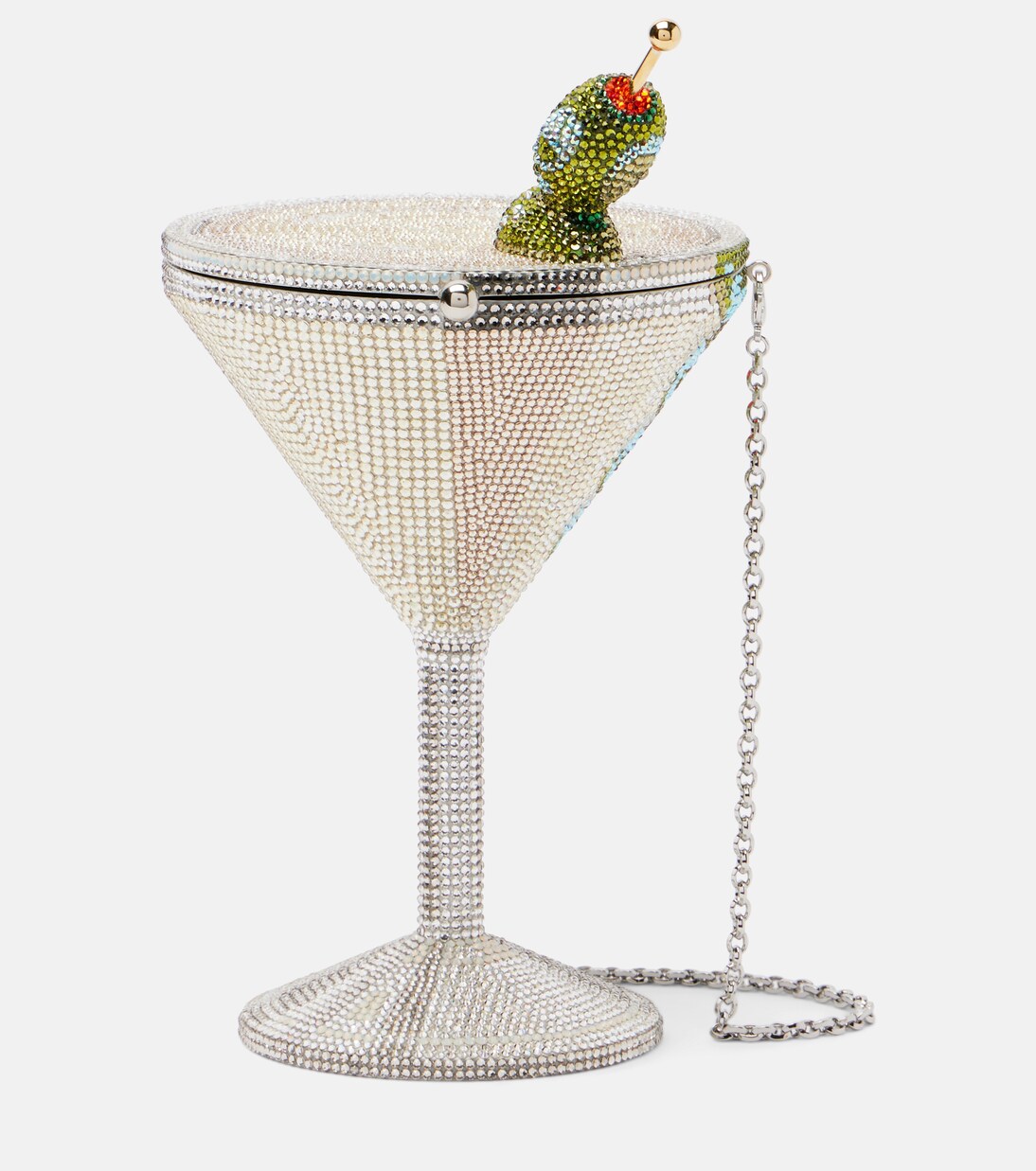 Clutch Martini con cristales | Judith Leiber Couture