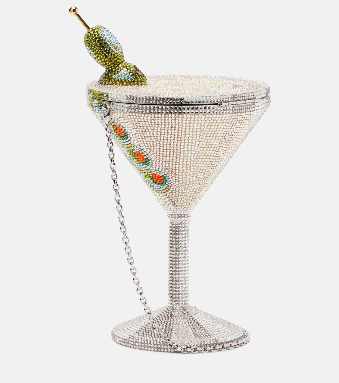 Clutch Martini con cristales | Judith Leiber Couture