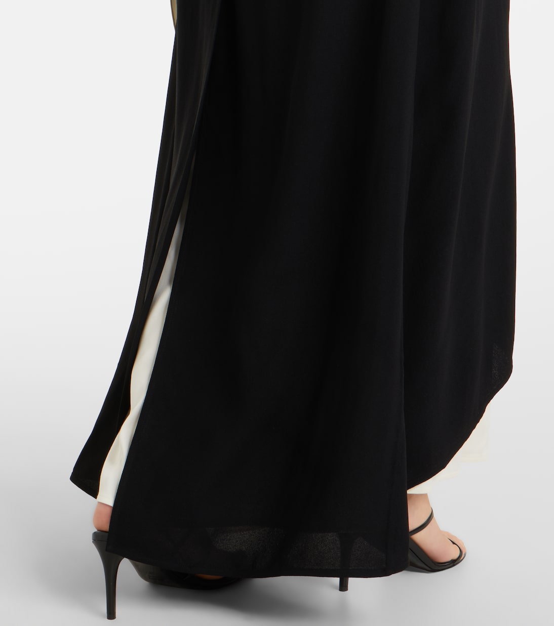 Daliah draped crêpe satin maxi dress | Proenza Schouler