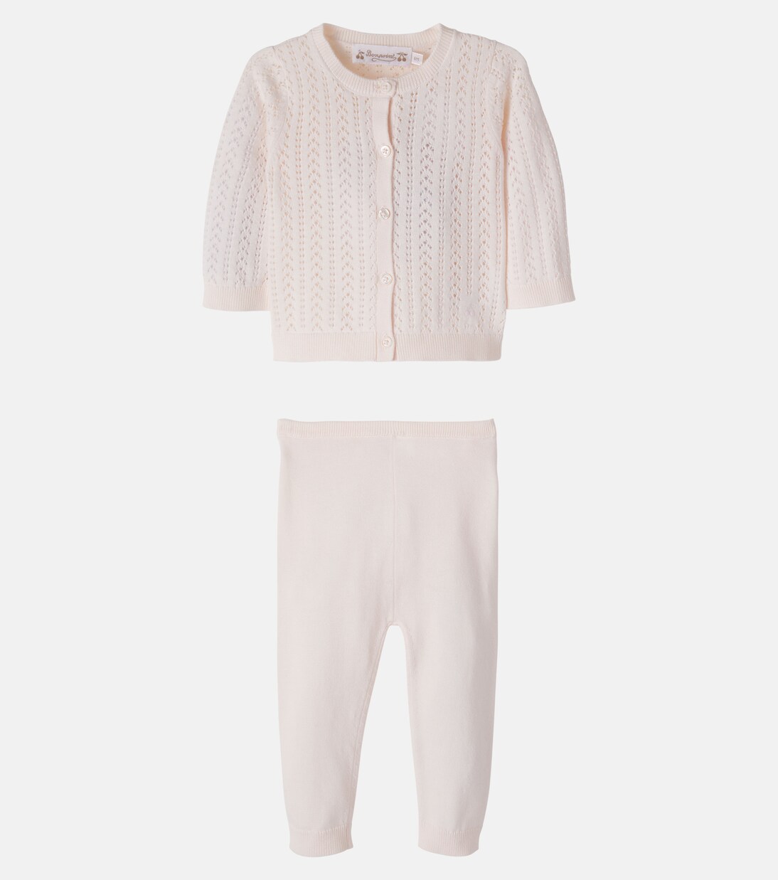 Baby Set Laelou aus Cardigan und Hose | Bonpoint