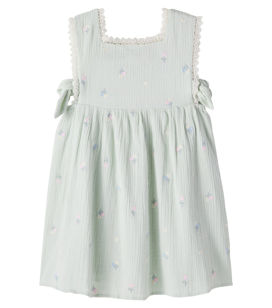 Robe Aloisa brodée en gaze de coton | Louise Misha