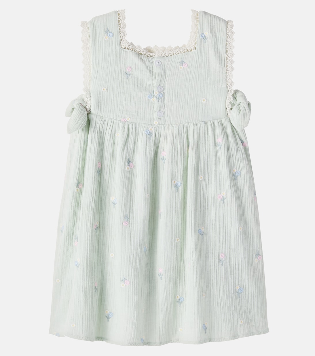 Robe Aloisa brodée en gaze de coton | Louise Misha