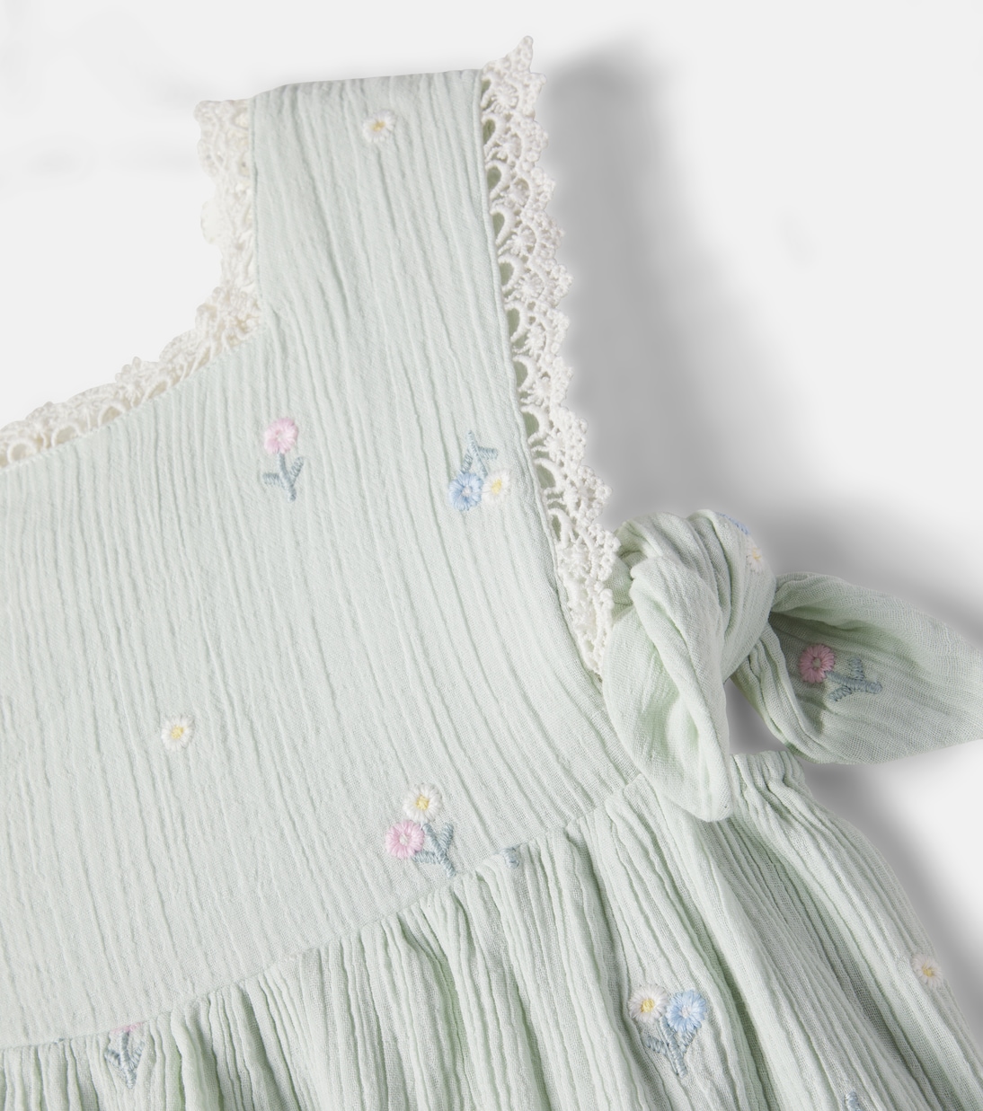 Robe Aloisa brodée en gaze de coton | Louise Misha