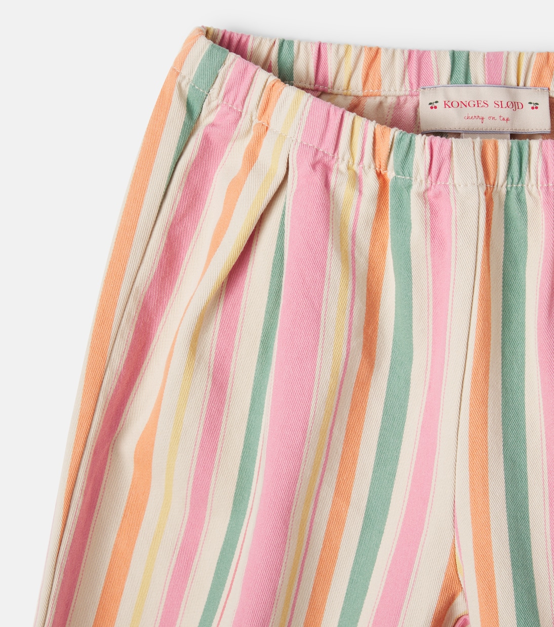 Frankie striped cotton twill straight pants | Konges Sløjd