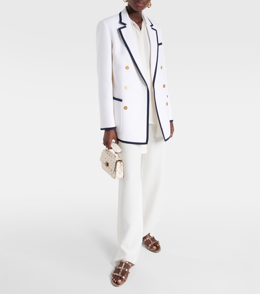 Mules Rockstud en cuir | Valentino Garavani