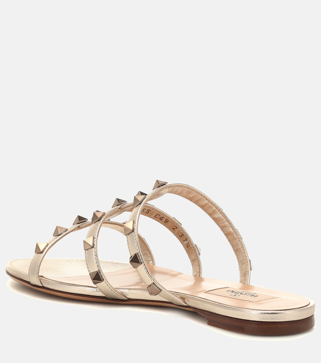 Mules Rockstud en cuir | Valentino Garavani