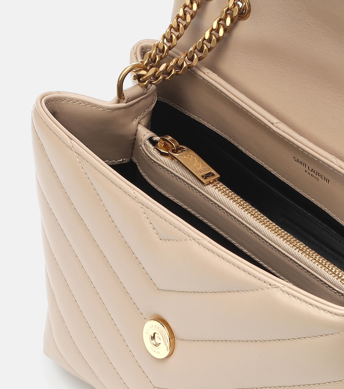 Sac Loulou Small en cuir | Saint Laurent