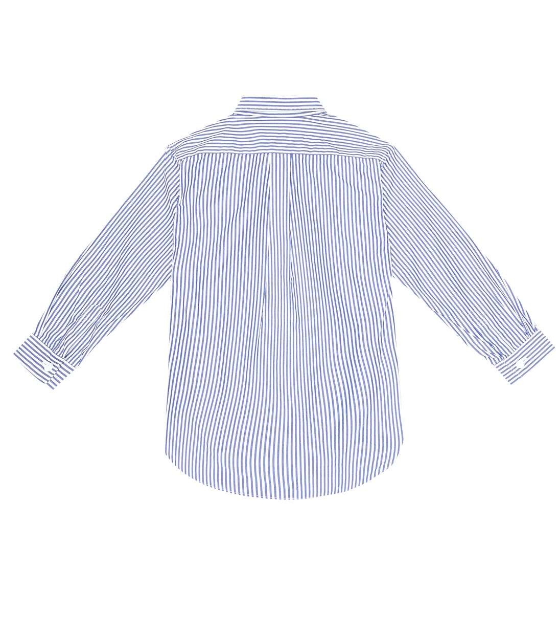 Camisa de popelín de algodón a rayas | Comme des Garçons Play Kids