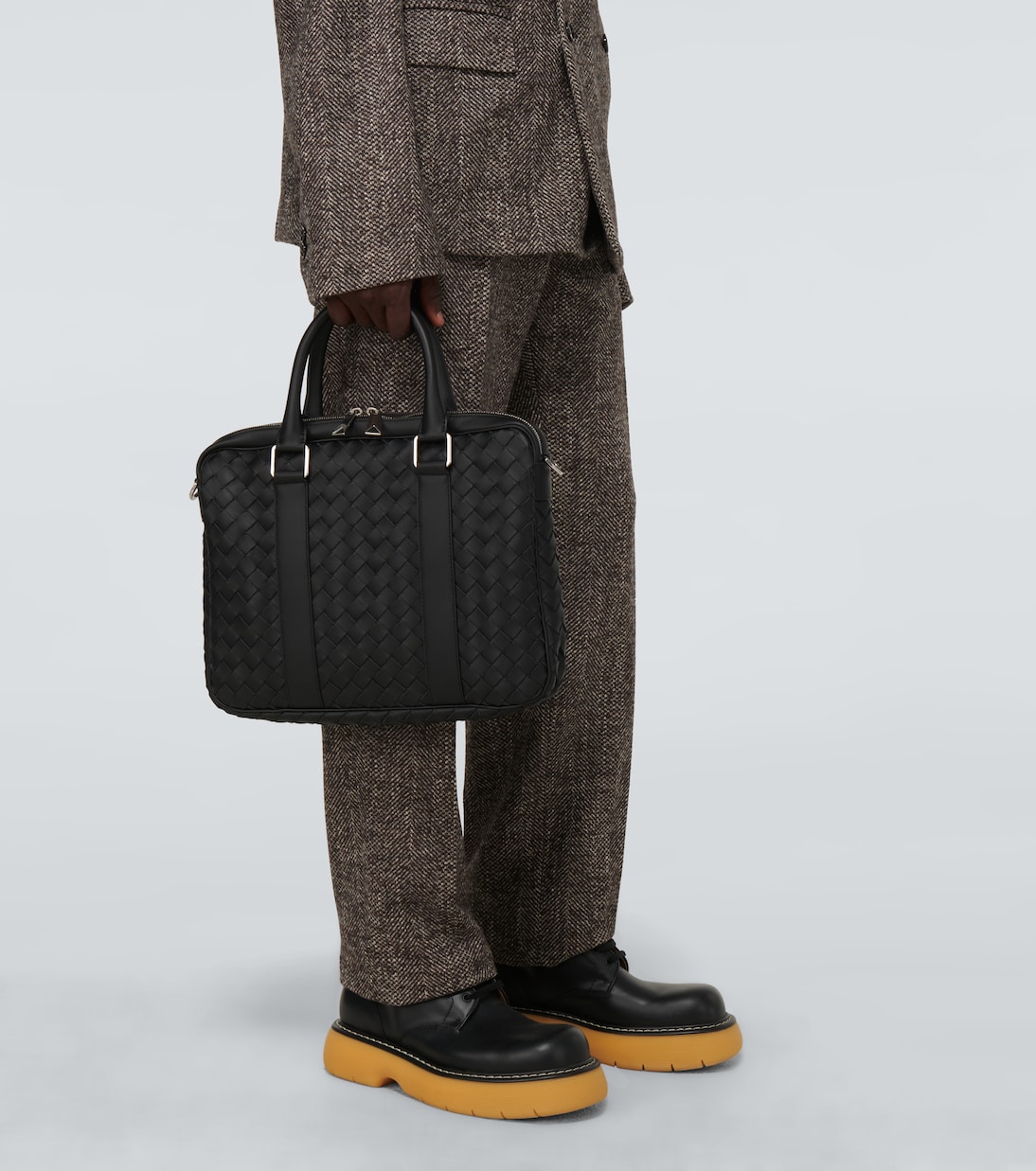 Intrecciato leather briefcase | Bottega Veneta