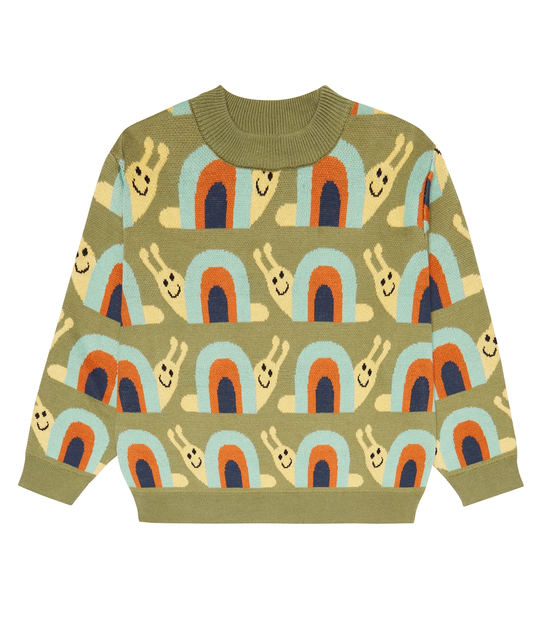 Pullover in jacquard di cotone | Stella McCartney Kids