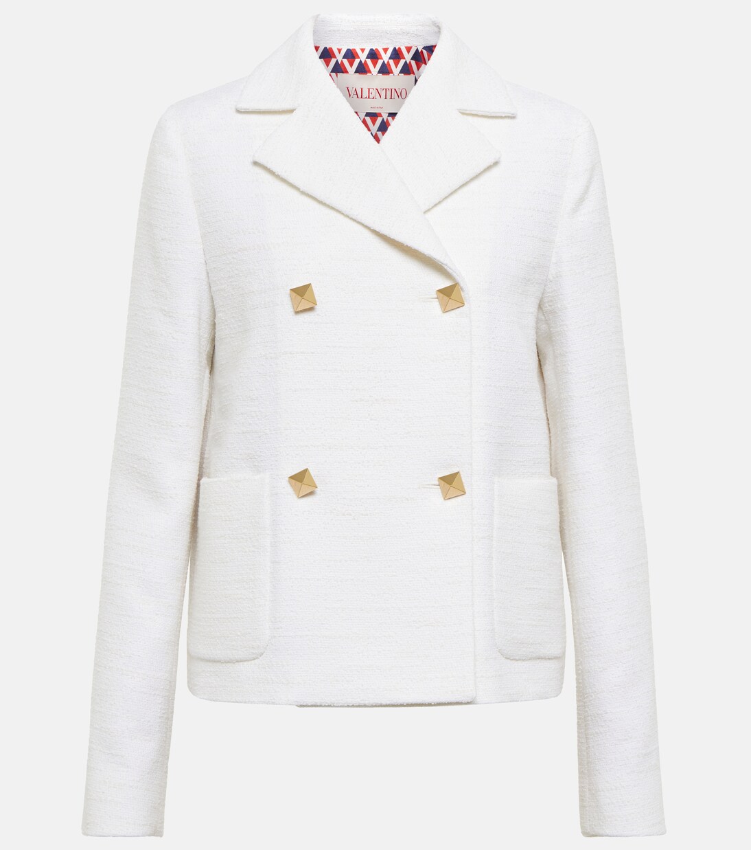 Veste Roman Stud en tweed | Valentino