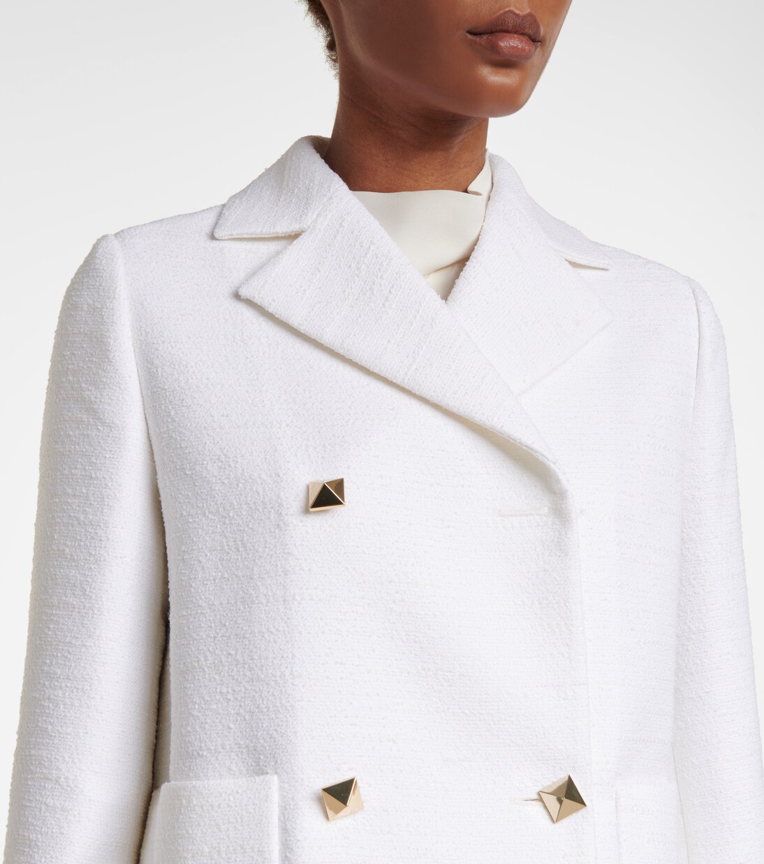 Veste Roman Stud en tweed | Valentino