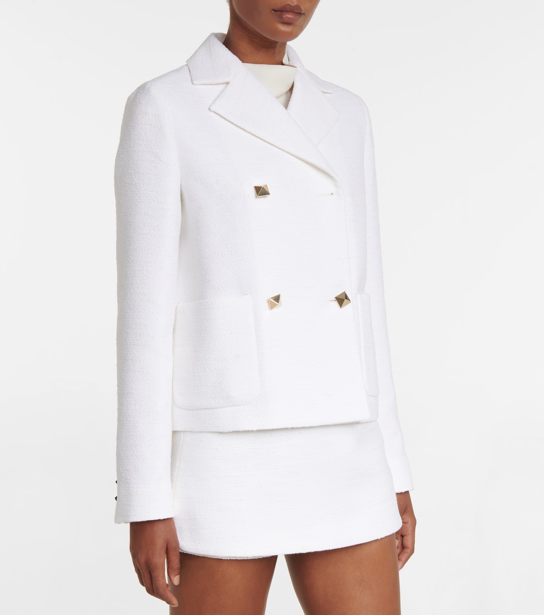 Veste Roman Stud en tweed | Valentino