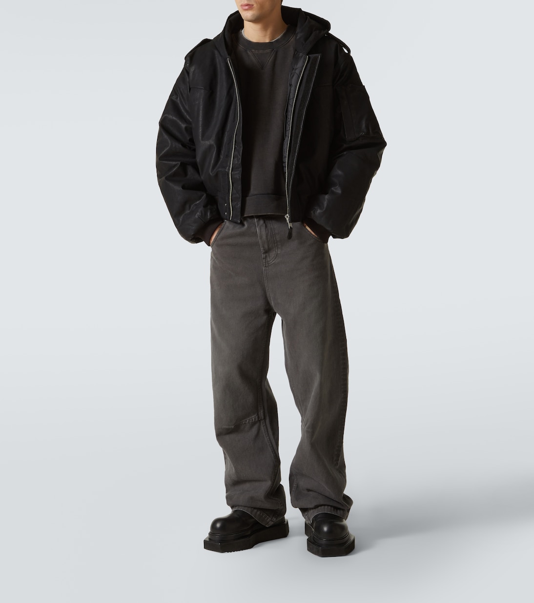Sudadera Box en jersey de algodón | Entire Studios