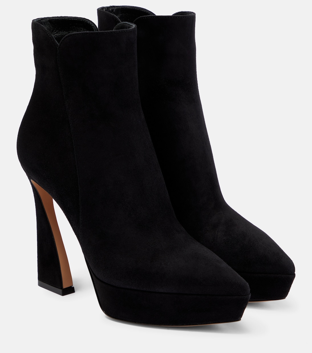 Ankle Boots Vertigo 105 aus Veloursleder | Gianvito Rossi