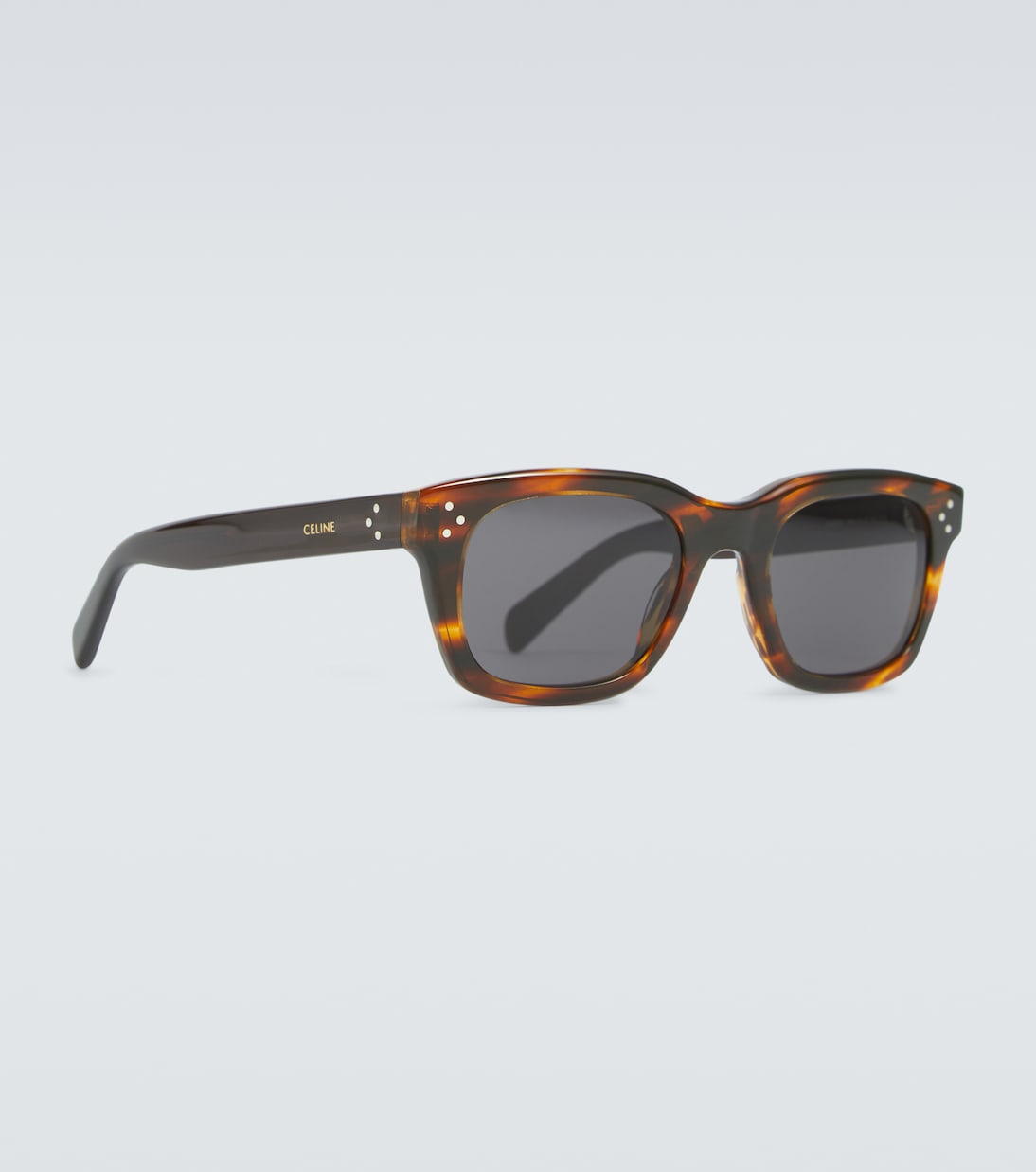 Tortoiseshell square sunglasses | Celine Eyewear