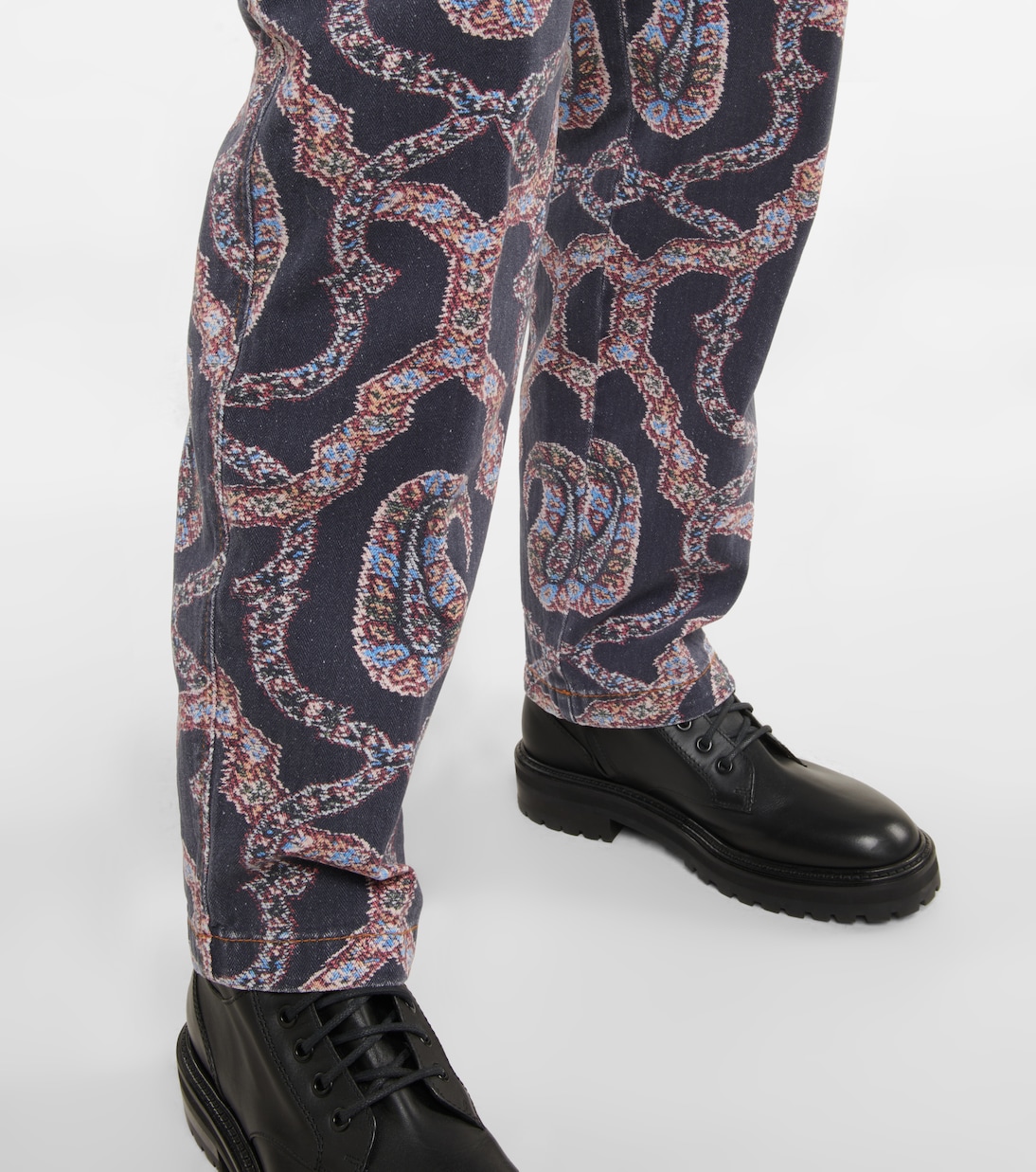 Jeans a vita alta con cintura | Etro