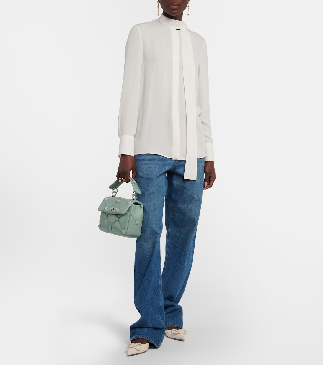 Blouse en soie | Valentino