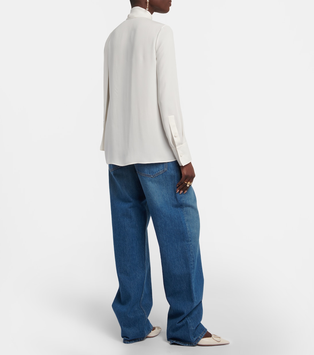 Blouse en soie | Valentino