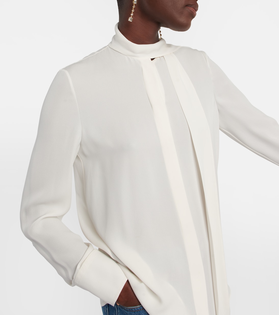 Blouse en soie | Valentino